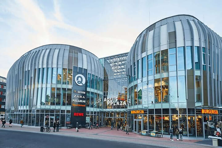 Aquis Plaza Aachen: 92.000 m² Betonfertigteile