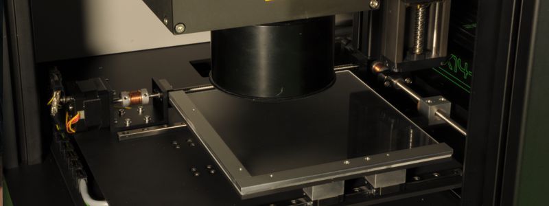 Lasermarkiertes Flachglas