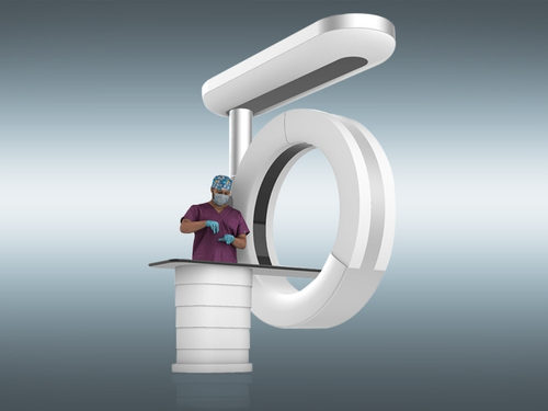 Deckenmontiertes Bildgebungssystem interventionelle Radiologie