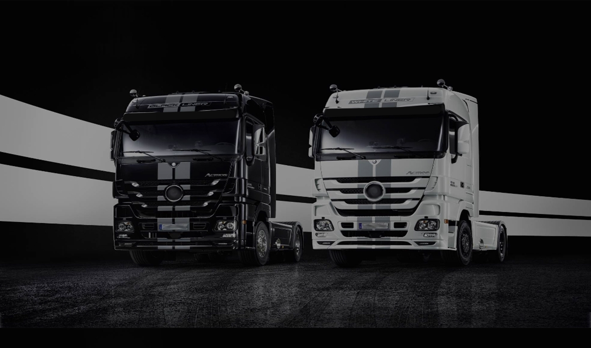 Lkw-Blende und Innenraumschutz