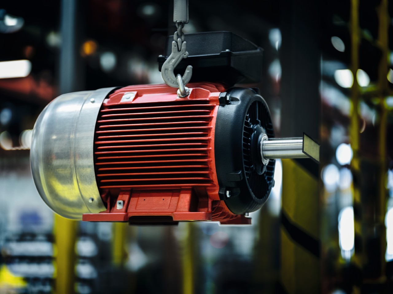 Instandgesetzter Elektromotor