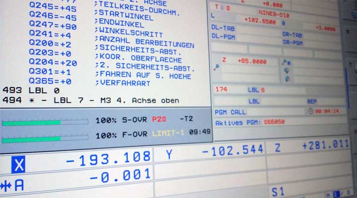CNC-Bearbeitung