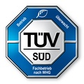 TÜV-Prüfzeichen Fachbetrieb nach WHG