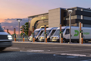 Vans laden an ChargePoint CP6000