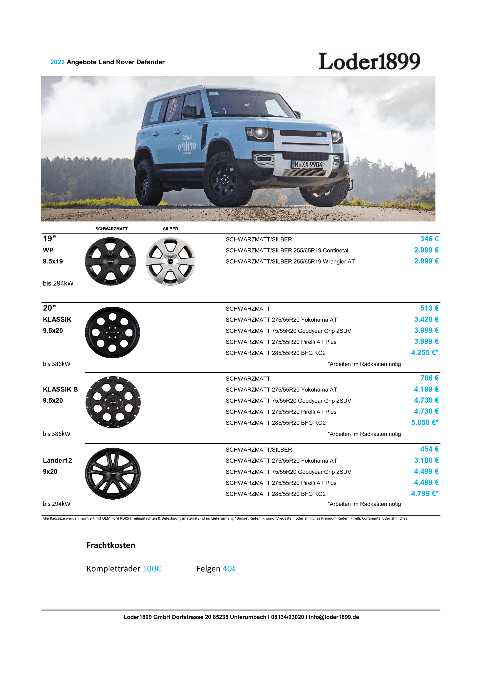 Land Rover Defender Umbau
