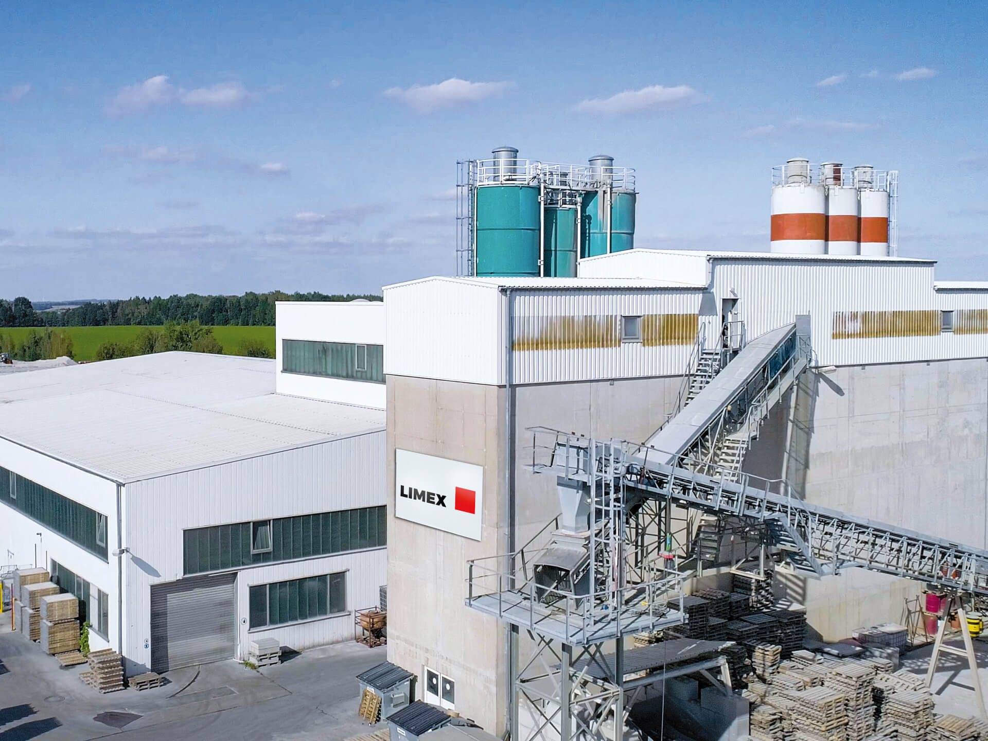Betonsteinproduktion
