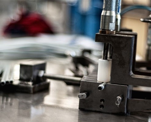 Baugruppe aus Aluminiumprofilen