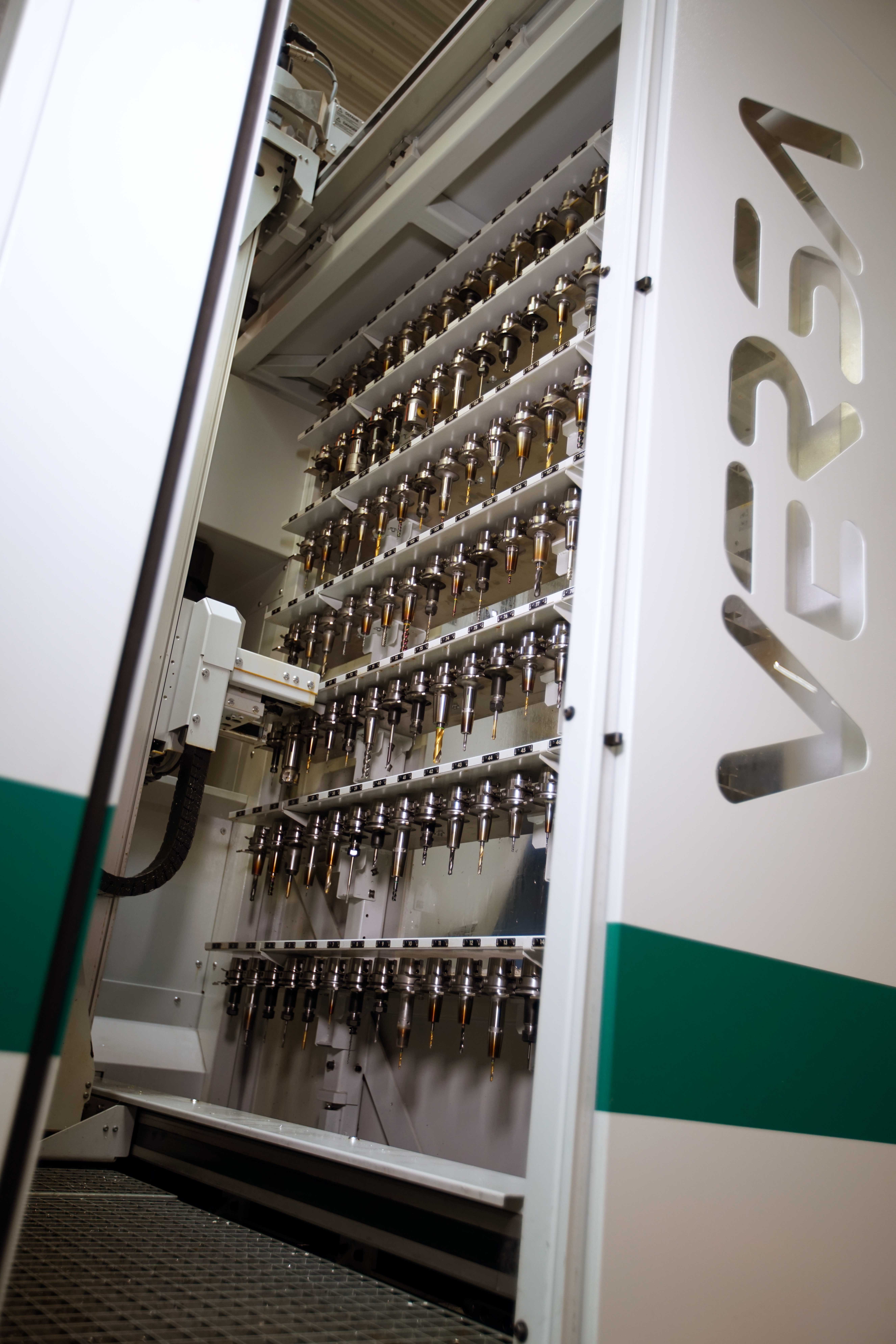 Fehlmann Versa-Fräsmaschine in der Fertigung