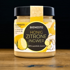Bio-Honig Zitrone-Ingwer, 250 g