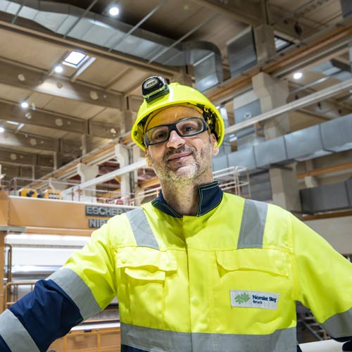 Maschinenbeleuchtung Papierindustrie