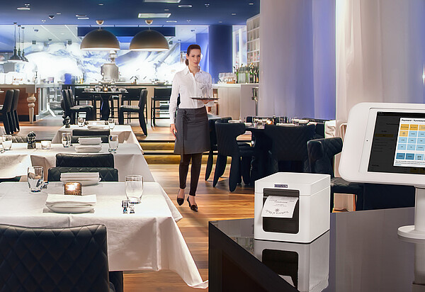POS-Drucker CT-S251 im Restaurant