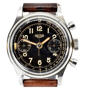 Heuer Militär Chronograph, 1940-45