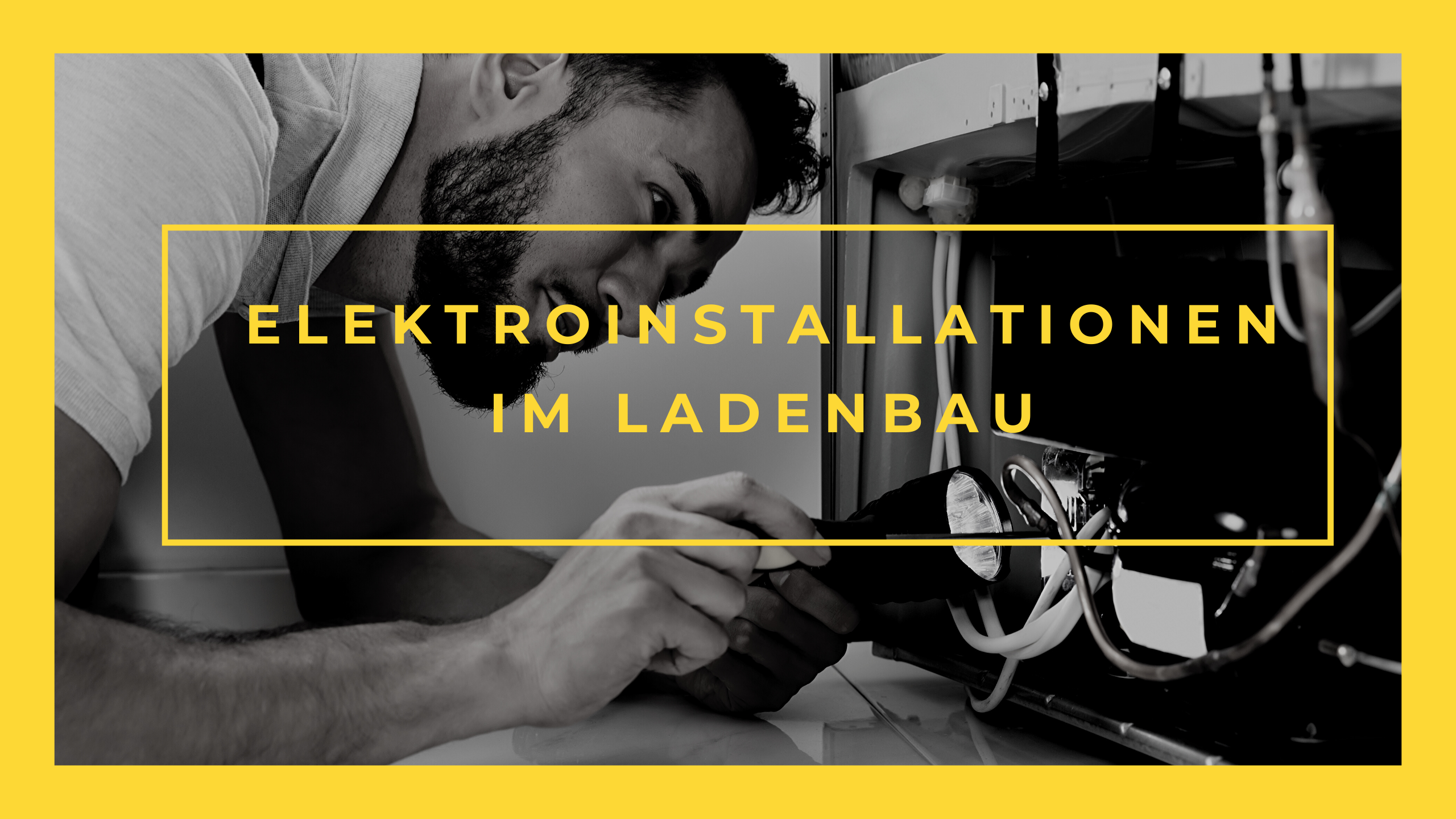 Elektroinstallationen im Ladenbau