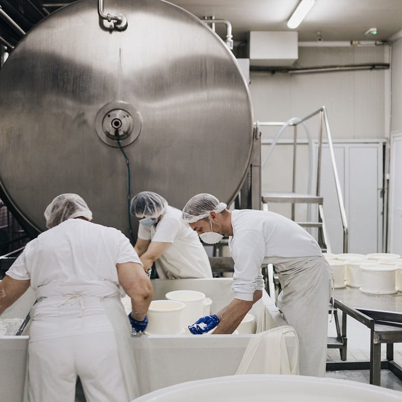 Absaugung in der Lebensmittelproduktion
