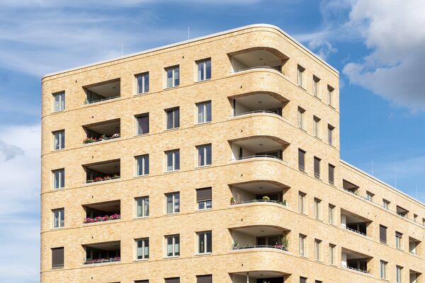 Vormauerziegel für Wohn- und Geschäftshaus Dresden