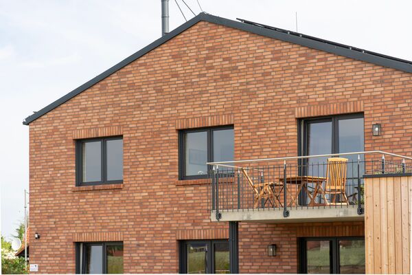 Sichtmauerwerk mit individueller Optik (EFH Wermsdorf)
