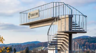 Sprungturm aus Carbonbeton