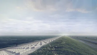 Küstenschutzlösung (Deichbau Niederlande)