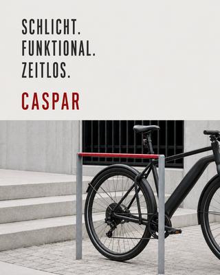 CASPAR FK I – Detailansicht Fahrradanlehnbügel