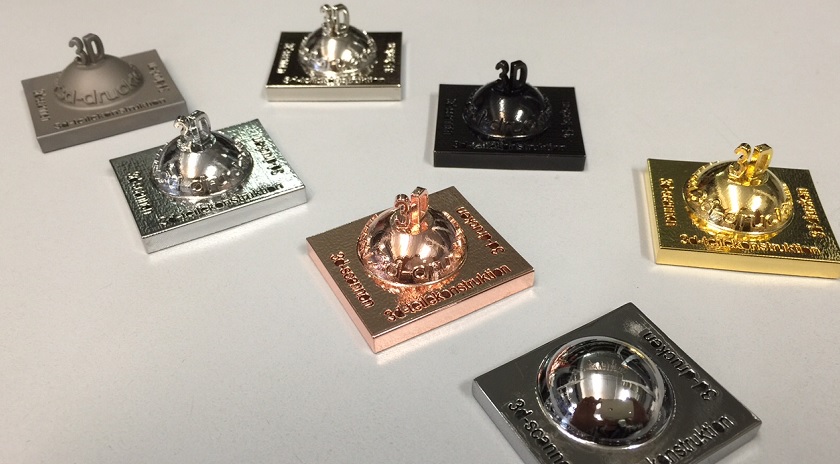 3D-Druck-Teil, metallisiert
