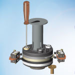 Endschaltersystem mit Nockenblock