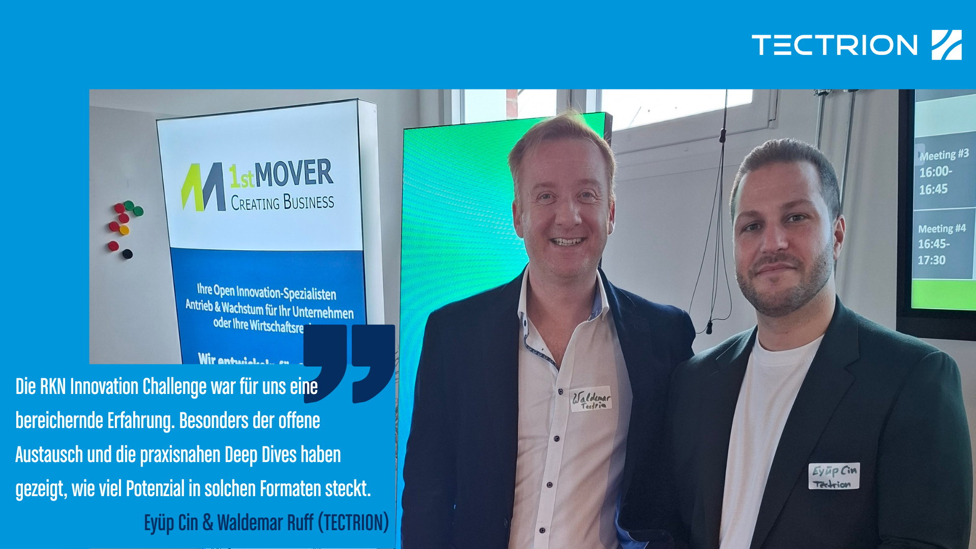 TECTRION bei der Innovation Challenge des Rhein-Kreis Neuss
