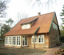 Fachwerkbau mit heimischem Eichenholz