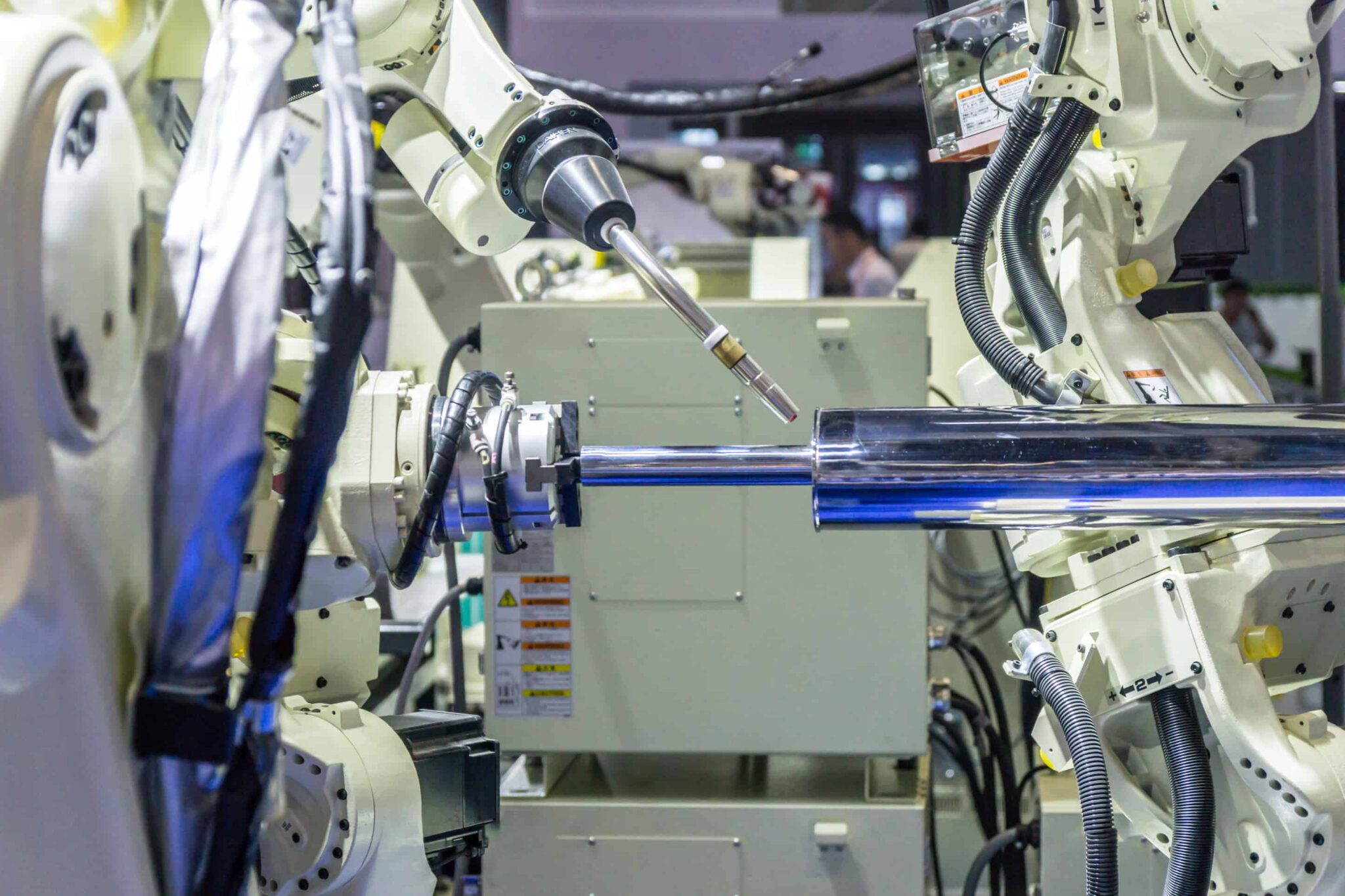 Roboterschweiß- und Handlingsanlage
