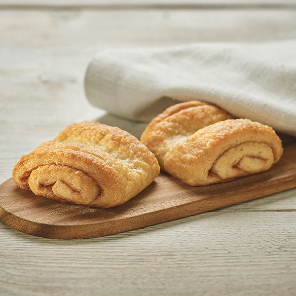 Franzbrötchen, frisch