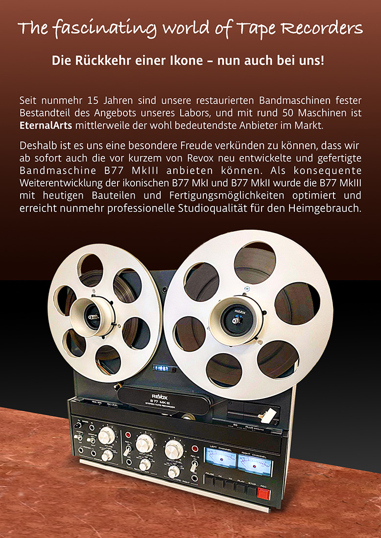 Faszination Tonband