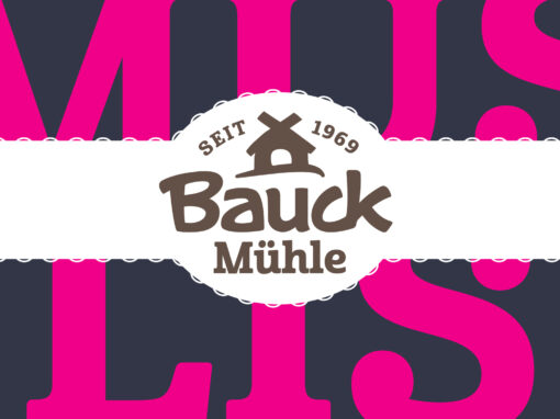 Bauck Mühle Müslis – Verpackungsgestaltung