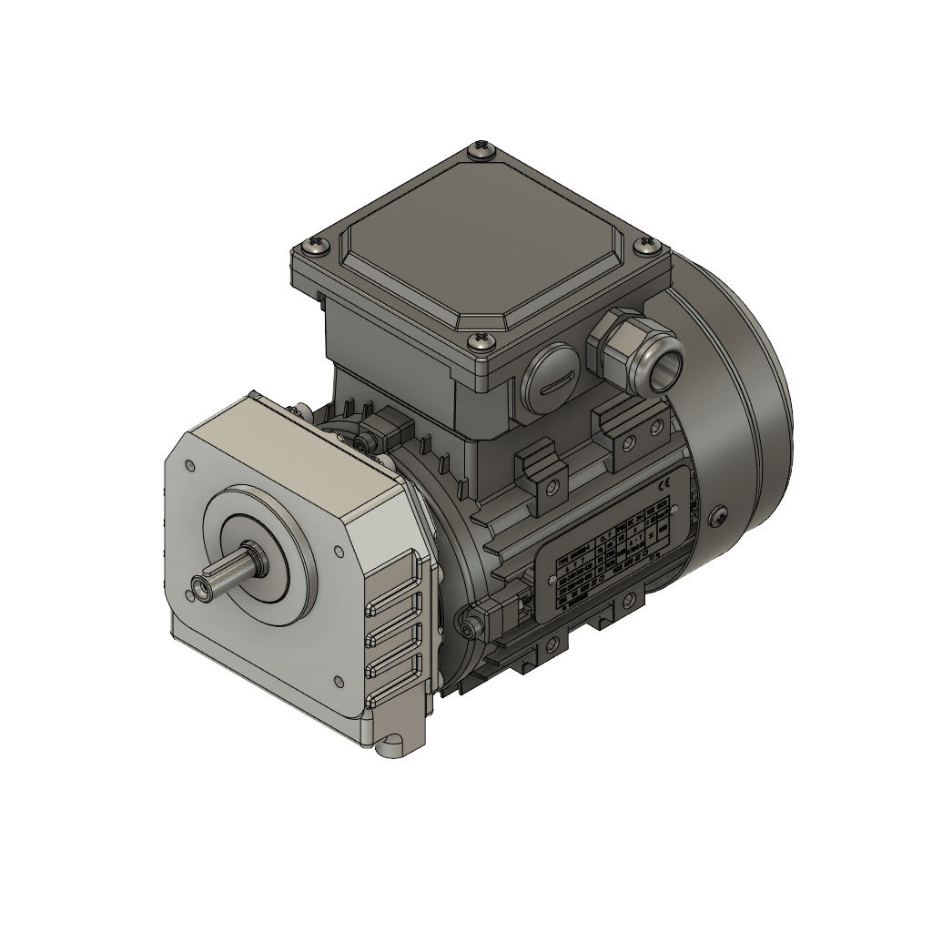 Getriebemotor Typ G21-09/4, Bauform B14