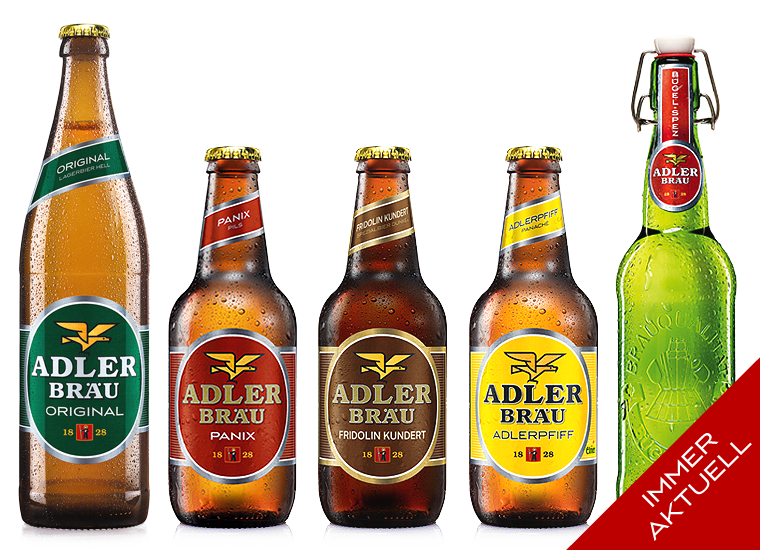 Adlerbräu Klassiker und Saisonbiere