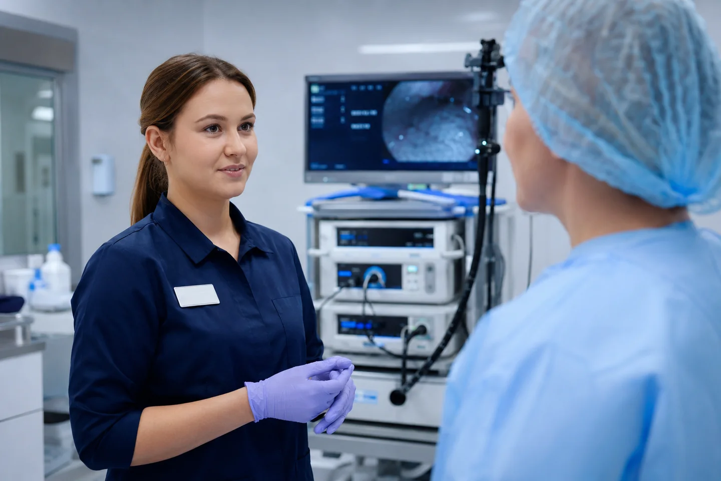 Endoskopische Anwendung im klinischen Umfeld