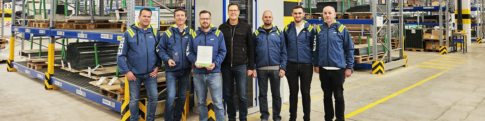 Automatisierte Palettierungsanlage