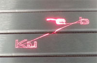 CNC-Laserbearbeitung von Oberflächen