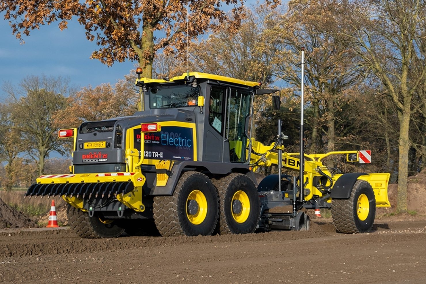 E-Motorgrader BG 120 TA-E