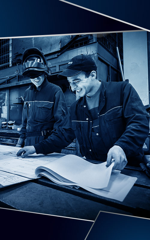 Pre-assembly of precision machines and industrial plants