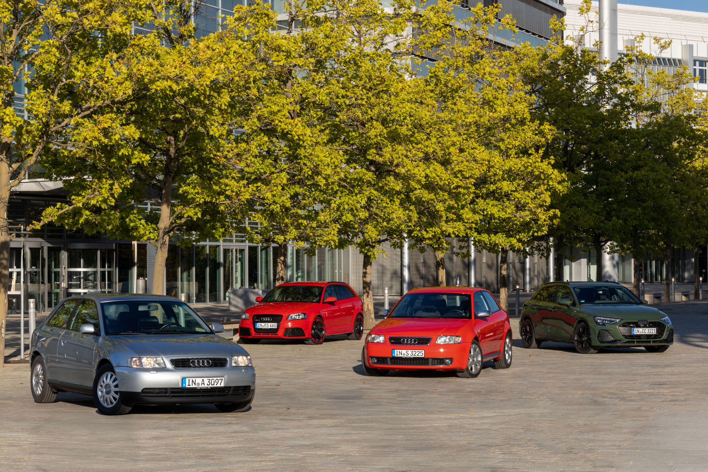 30 Jahre Audi A3: vier Generationen