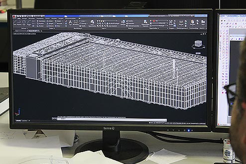 Range of services in steel and plant construction