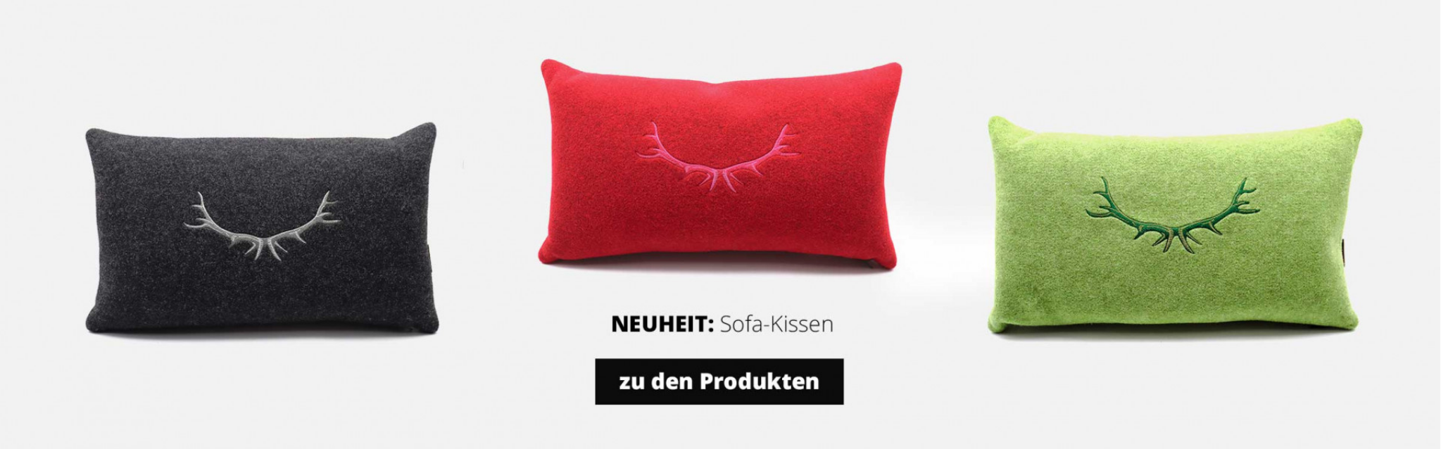 Sofakissen aus Filz