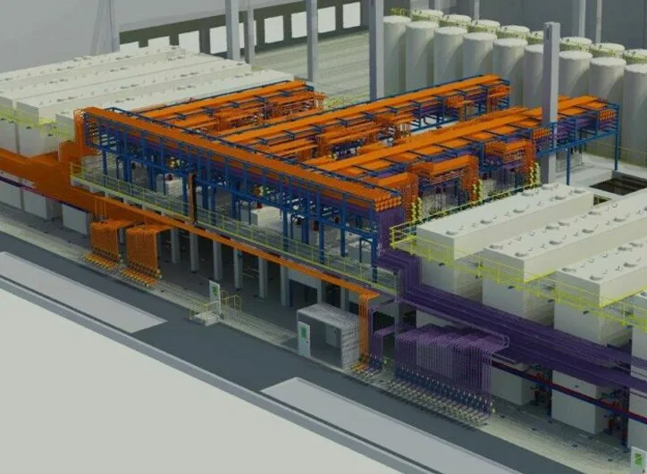 Produktionsanlage für Mineralöle