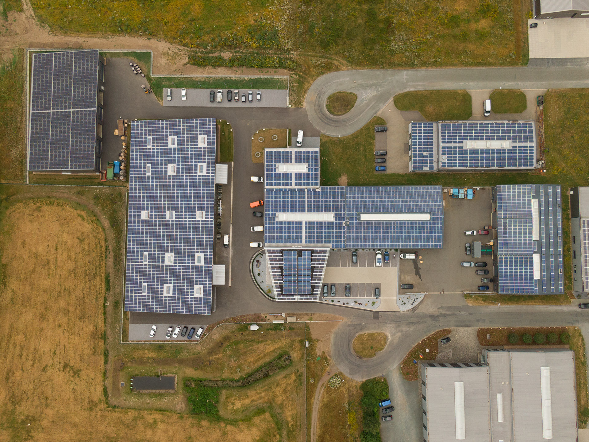 PV-Anlage Industriehalle