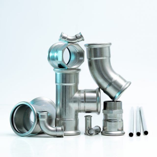 Presssysteme (Edelstahl, C-Stahl verzinkt, Kupfer)