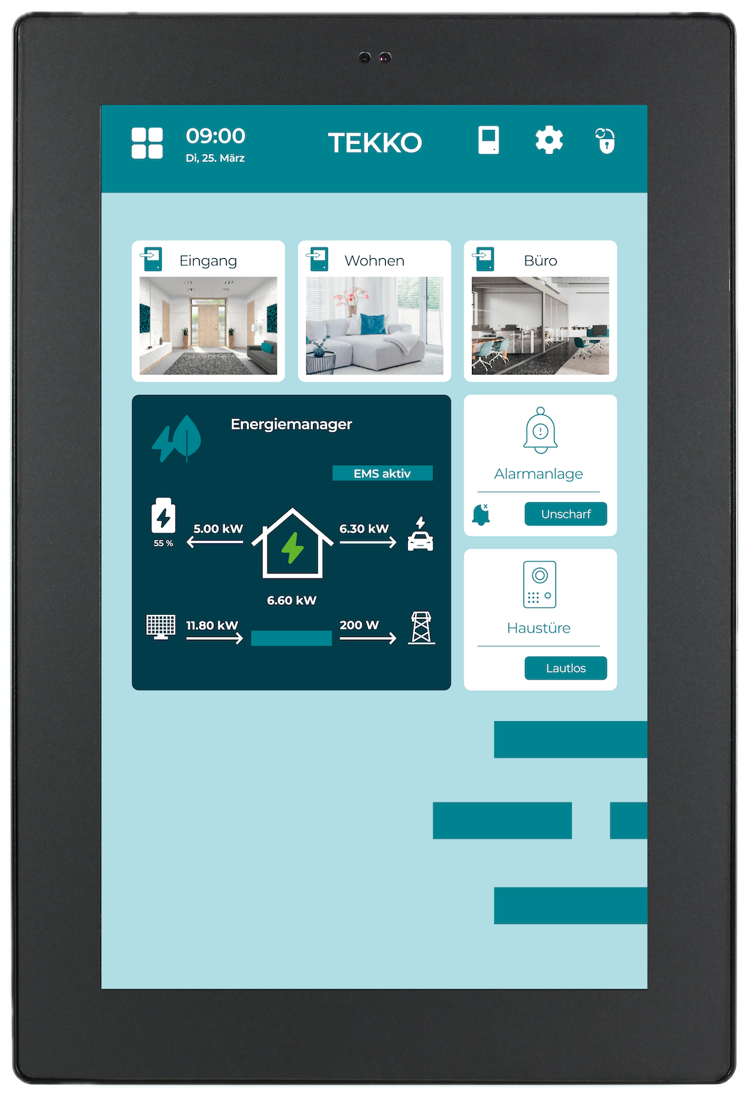 TEKKO Smart Home Steuerung per App