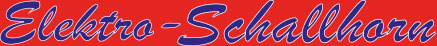 Elektro Schallhorn Logo