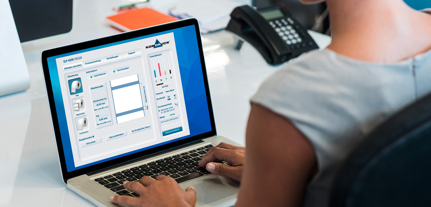 Bedienung der Druckersoftware ILP-Hub