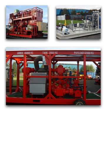 Equipment-/Personalvermietung: Kompressoren, Generatoren, Pumpen, N2-Converter