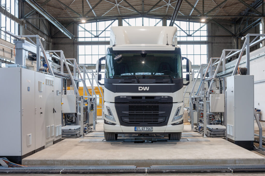 Batteriewechselstation für schwere Nutzfahrzeuge (eHaul)