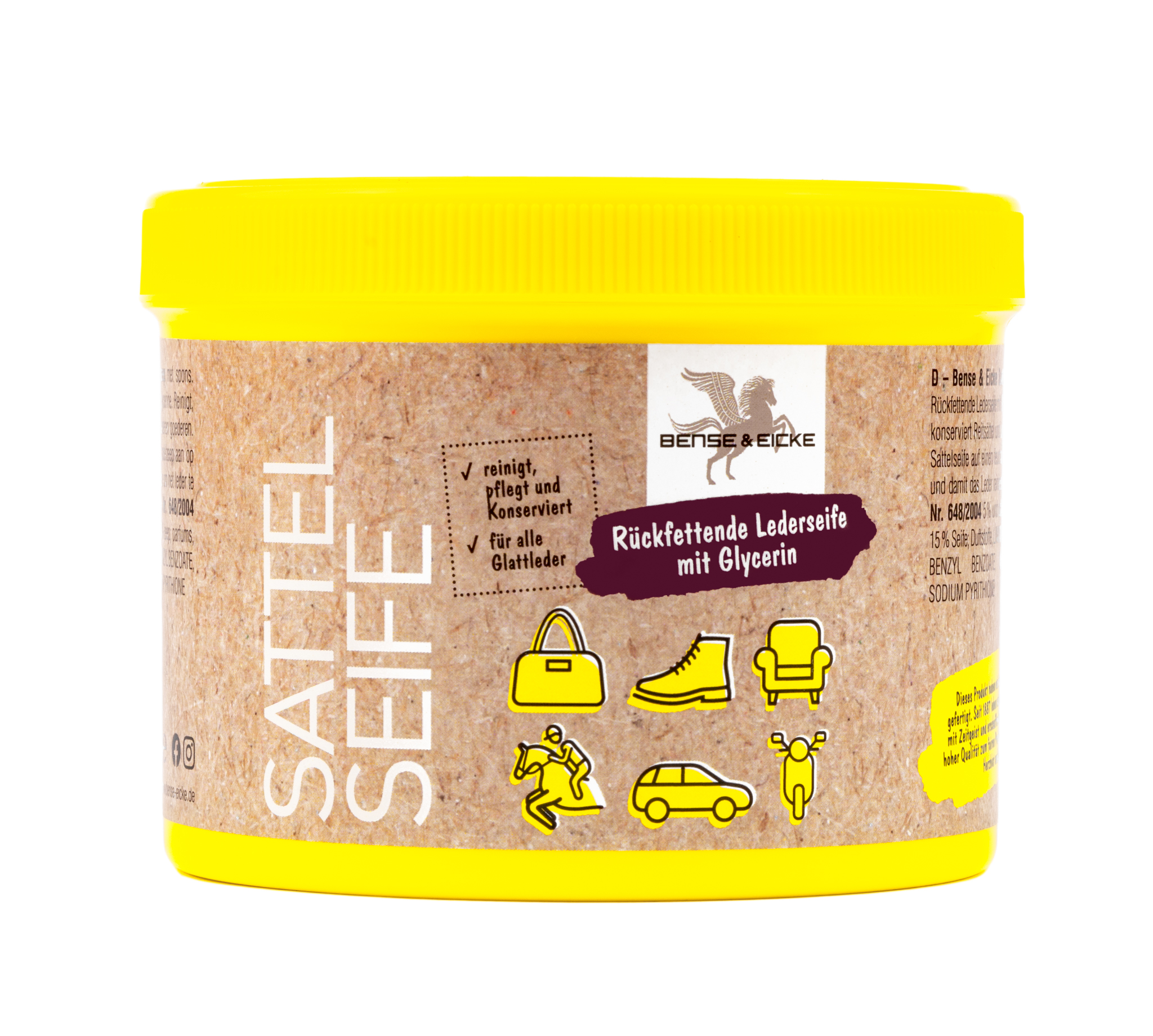 Sattelseife mit Schwamm 500 ml